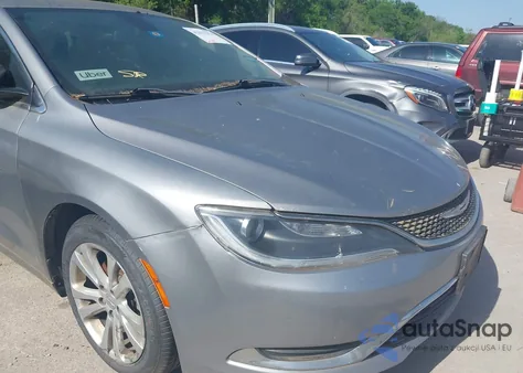2015 Chrysler 200 Limited from USA, damaged, VIN 1C3CCCAB1FN656181